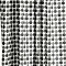 Black Circle PEVA Shower Curtain W1800 x H1800mm - 1605206 Large Image