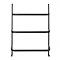 Black Hanging Towel Rack Profile Large Image