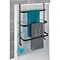 Black Hanging Towel Rack  Standard Large Image