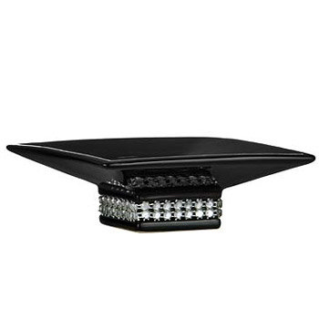 Black Radiance Ceramic Soap Dish - 1601342 Large Image