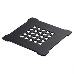 Black Shower Grate Cover for Imperia Shower Trays