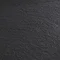 Imperia 1200 x 900mm Black Slate Effect Rectangular Shower Tray + Chrome Waste In Bathroom Large Image