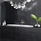 Black Sparkle Quartz Tile - Julien Macdonald - 600 x 300mm  Profile Large Image