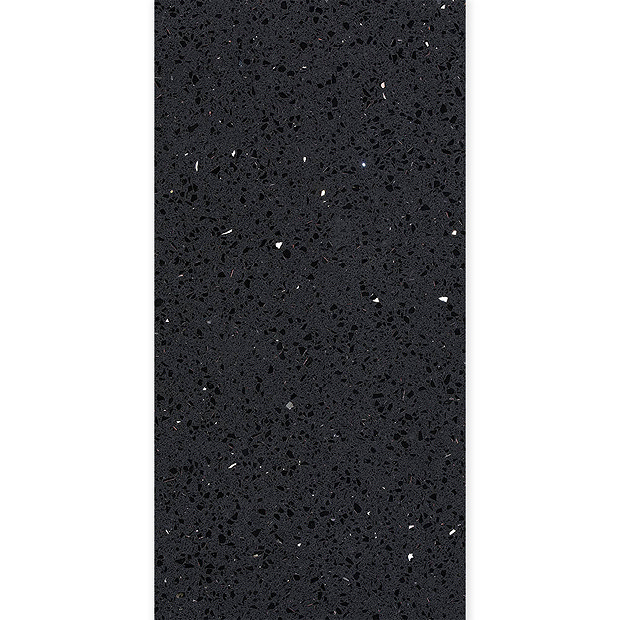 Black Sparkle Quartz Tile