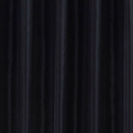 Black W2400 x H2000mm Polyester Shower Curtain Medium Image