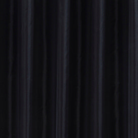 Black W2400 x H2000mm Polyester Shower Curtain Large Image