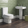 Bliss Close-Coupled Toilet & Soft-Close Top-Fixing Seat