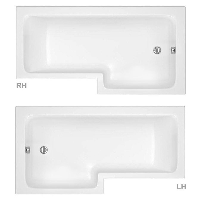 Bliss L-Shaped 1500 Complete Bathroom Package additional Large Image