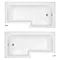 Bliss L-Shaped 1500 Complete Bathroom Package additional Large Image