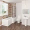 Bliss L-Shaped 1600 Complete Bathroom Package  additional Large Image