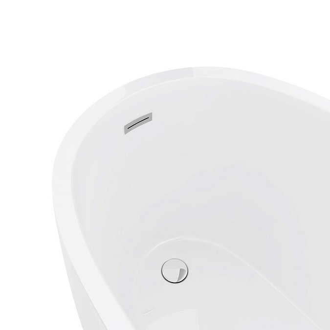 Bliss Modern Slipper Freestanding Bath Suite - 2 Basin Size Options additional Large Image