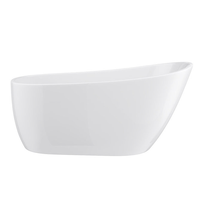 Bliss Modern Slipper Freestanding Bath Suite - 2 Basin Size Options Profile Large Image