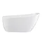 Bliss Modern Slipper Freestanding Bath Suite - 2 Basin Size Options Profile Large Image