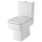 Bliss Modern Slipper Freestanding Bath Suite - 2 Basin Size Options In Bathroom Large Image