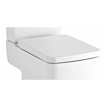 Premier Bliss Square Soft Close Toilet Seat with Top Fix, Quick Release - NCH198 Profile Large Image