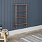 Bloomsbury Copper 498 x 748mm Wall Mounted Towel Rail Large Image