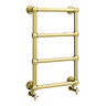 Bloomsbury Traditional Vintage Gold 748 x 498 Wall Mounted Towel Rail