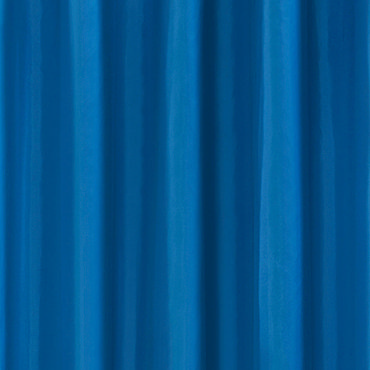 Blue H1800 x W1800mm Polyester Shower Curtain  Profile Large Image