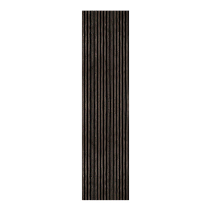 Bolzano American Walnut Slatted Wood Effect Acoustic Panel 2400 x 600mm