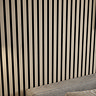 Bolzano Ash Slatted Wood Effect Acoustic Wall Panel 2400 x 572mm