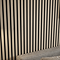Bolzano Ash Slatted Wood Effect Acoustic Wall Panel 2400 x 572mm