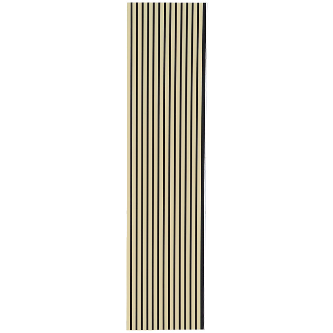 Bolzano Ash Slatted Wood Effect Acoustic Wall Panel 2400 x 572mm