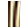 Bolzano Ash Slatted Wood Effect Acoustic Wall Panel