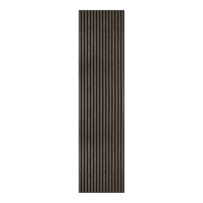 Bolzano Carini Walnut Slatted Wood Effect Acoustic Panel 2400 x 600mm