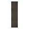 Bolzano Carini Walnut Slatted Wood Effect Acoustic Panel 2400 x 600mm