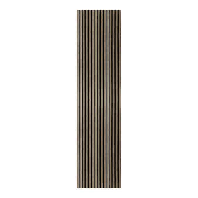 Bolzano English Oak Slatted Wood Effect Acoustic Panel 2400 x 600mm