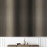 Bolzano English Oak Slatted Wood Effect Acoustic Panel 2400 x 600mm