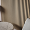 Bolzano Light Oak Slatted Wood Effect Acoustic Wall Panel 1200 x 572mm
