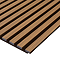 Bolzano Maple Stripe Slatted Wood Effect Acoustic Wall Panel 2400 x 572mm