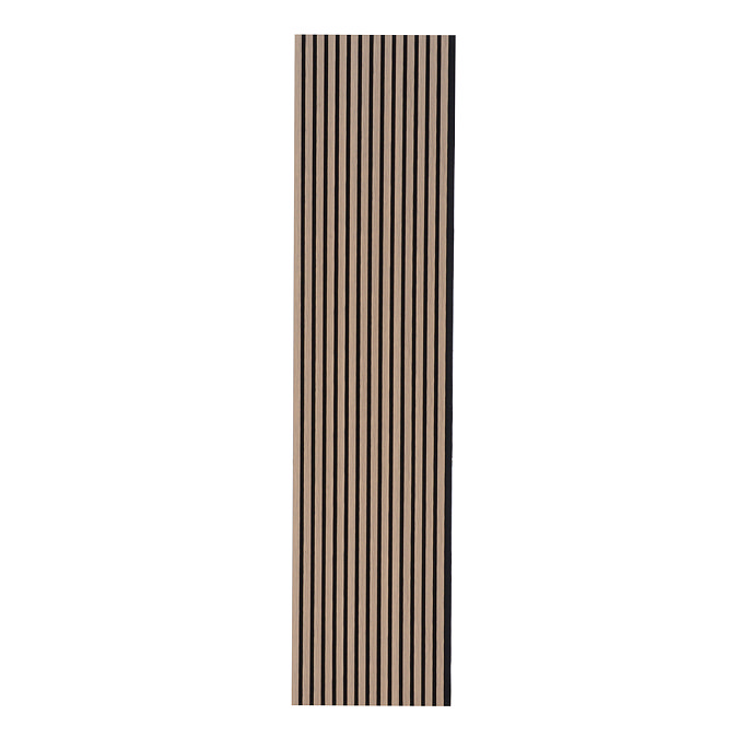 Bolzano Maple Stripe Slatted Wood Effect Acoustic Wall Panel 2400 x 572mm