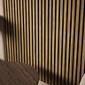 Bolzano Maple Stripe Slatted Wood Effect Acoustic Wall Panel 1200 x 572mm