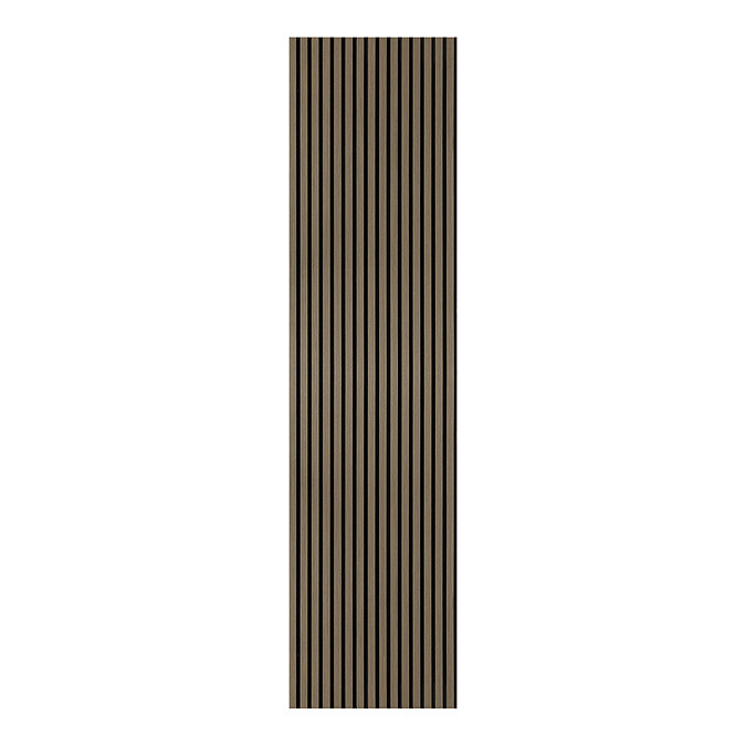 Bolzano Medium Oak Slatted Wood Effect Acoustic Panel 2400 x 600mm