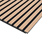 Bolzano Natural Oak Slatted Wood Effect Acoustic Wall Panel 2400 x 572mm