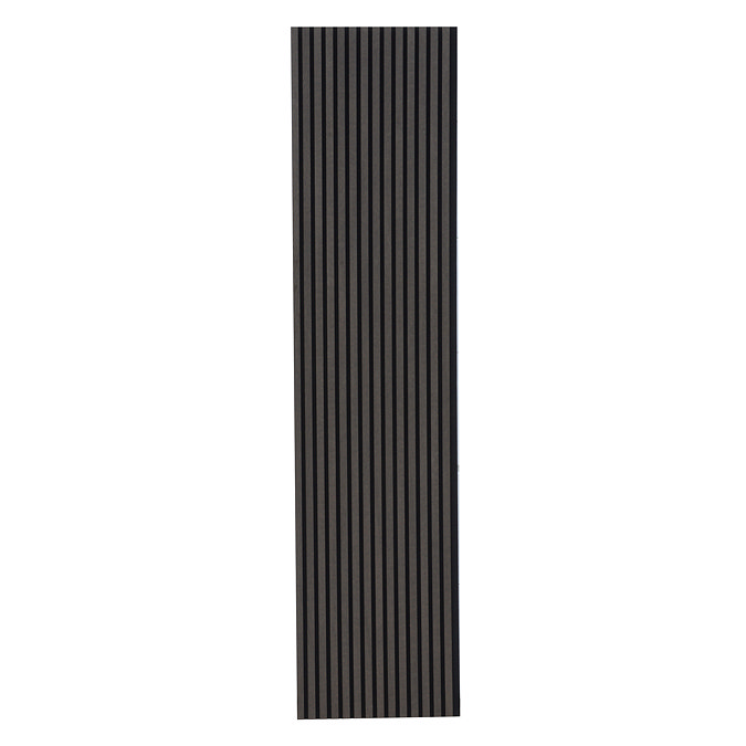 Bolzano Smoked Oak Slatted Wood Effect Acoustic Wall Panel 2400 x 572mm