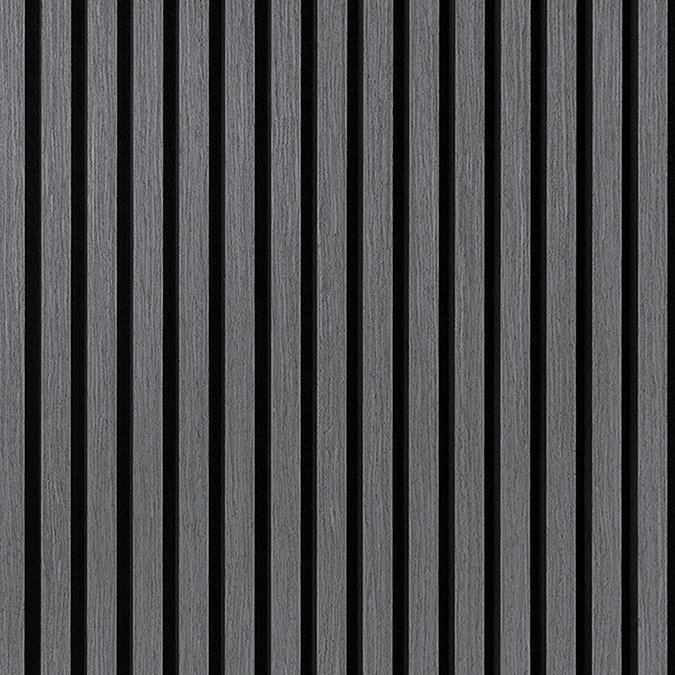 Bolzano Wedgewood Slatted Wood Effect Acoustic Panel 2400 x 600mm