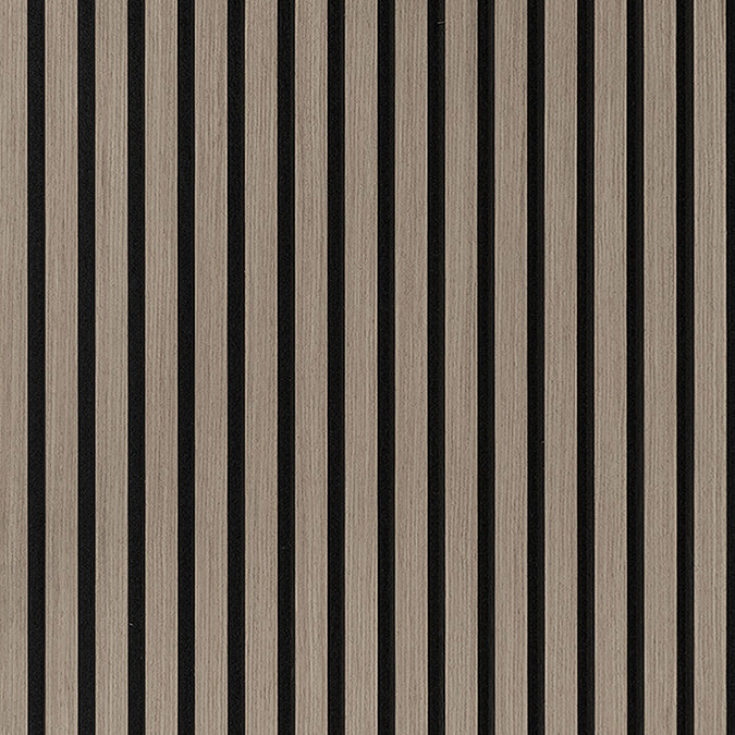 Bolzano White Oak Slatted Wood Effect Acoustic Panel 2400 x 600mm