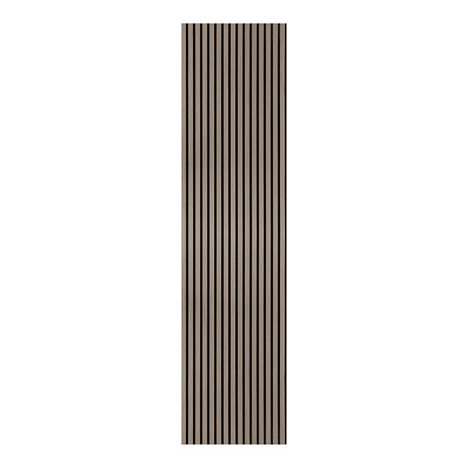 Bolzano White Oak Slatted Wood Effect Acoustic Panel 2400 x 600mm