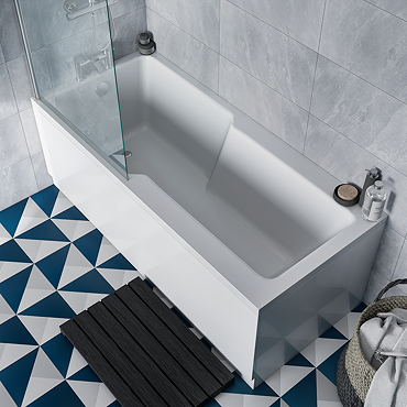 Bordo Single Ended Bath 1700 x 750mm