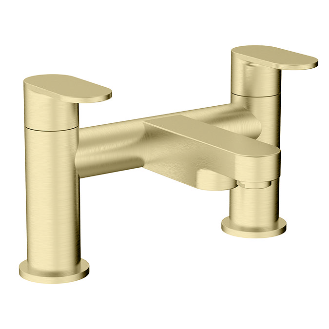 Bosa Bath Filler Tap - Brushed Brass