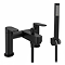 Bosa Bath Shower Mixer Tap with Shower Kit - Matt Black