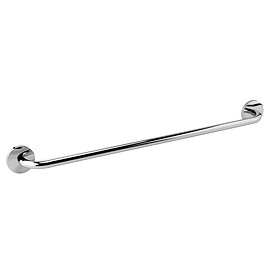 Bosa Chrome Single Towel Rail Large Image