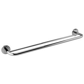 Bosa Chrome Double Towel Rail Large Image