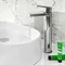 Bosa Chrome High Rise Mono Basin Mixer Tap  Profile Large Image