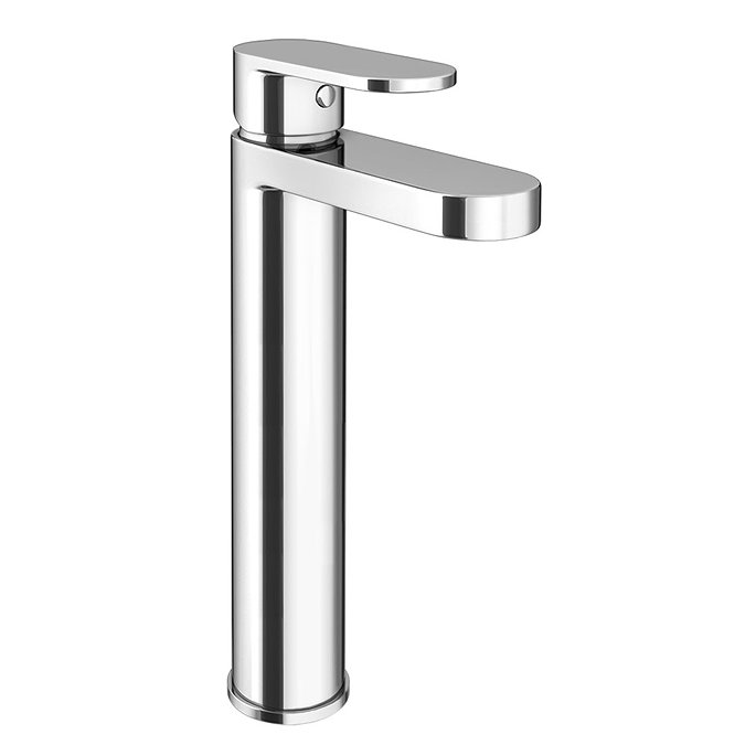 Bosa Chrome High Rise Mono Basin Mixer Tap  Large Image