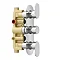 Bosa Concealed Thermostatic Valve with Fixed Shower Head + 4 Body Jets Newest Large Image