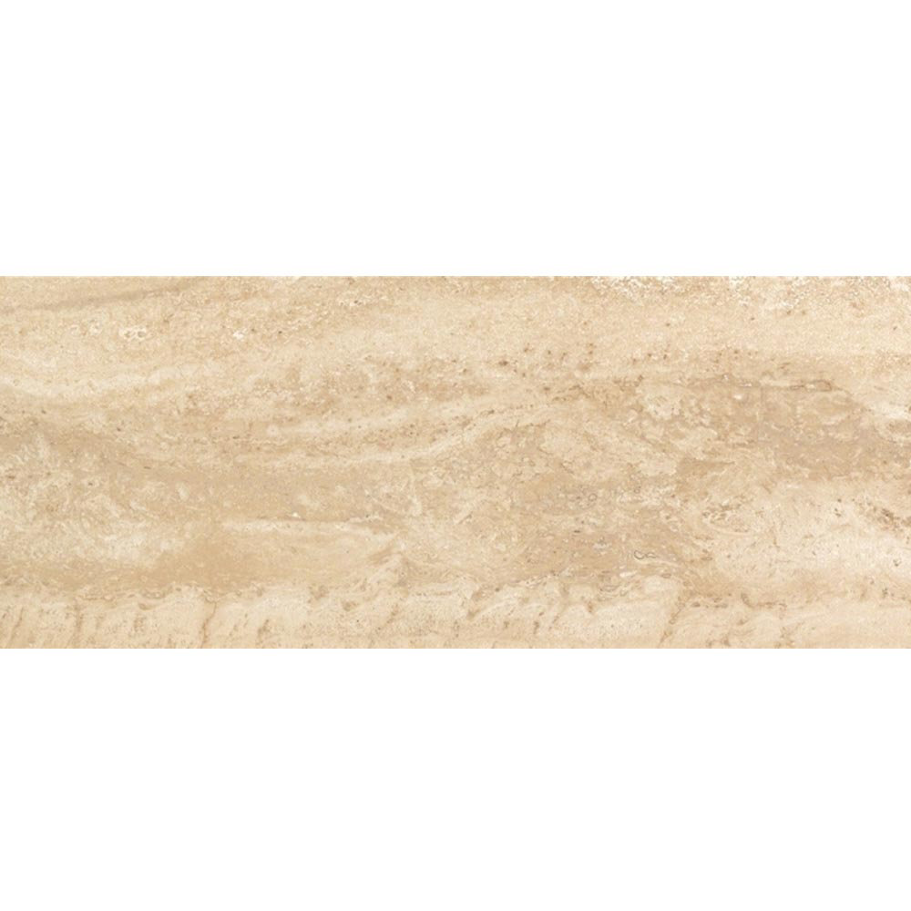 Bosa Marbled Cream Wall Tile | 200x500mm | Victorian Plumbing.co.uk